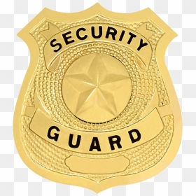Security Guard Badge Clipart , Png Download - Security Guard Badge, Transparent Png - security guard png