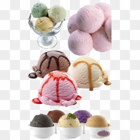 Ice Cream Balls Photos Free Download Png Hd - Scoop Ice Cream Png, Transparent Png - ice cream emoji png