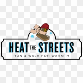 Heat The Streets Run & Walk For Warmth - Cartoon, HD Png Download - family walking png