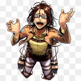 Aot Hange, HD Png Download - titan png