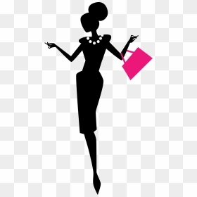 - Act Like A Lady, Think Like A Man - Fashion Woman Silhouette Png, Transparent Png - think png