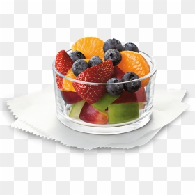 Transparent Bowl Of Strawberries Png - Chick Fil A Fruit Cup Size, Png Download - chick fil a png