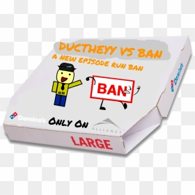 Ductheyy Vs Ban Dominos Pizza Box - Ali Keystone State Of Mind, HD Png Download - dominos png