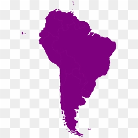 South-american Continent Clip Arts - Outline South America Continent, HD Png Download - continents png