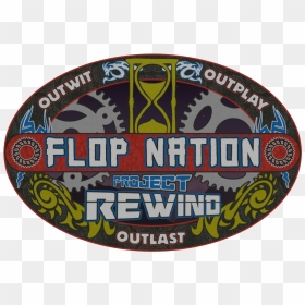 S Flop Nation - Survivor Arabia, HD Png Download - rewind png