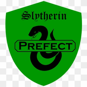 Sytherin Prefect Badge Prefect Badge, Slytherin, Hogwarts, - Old English, HD Png Download - slytherin png