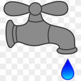 Clipart Of Valve, Water And Boob - Water Taps Png Cartoon, Transparent Png - boob png