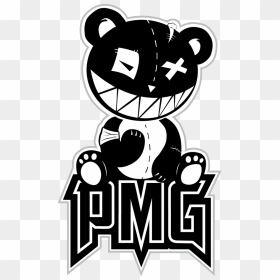Psycho Sid Bringing The Enegy As The Pmg Mascot Follow - Pmg Logo, HD Png Download - follow png
