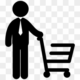 Png File Svg - Transparent Background Buyer Icon Png, Png Download - cart icon png