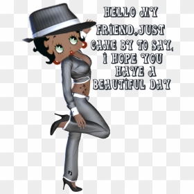 Betty Boop, Have A Beautiful Day - Betty Boop, HD Png Download - betty boop png