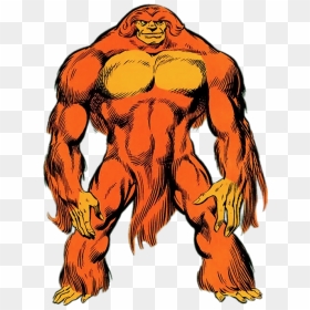 X Men Alpha Flight Sasquatch - Sasquatch Marvel, HD Png Download - sasquatch png
