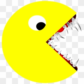 Devil Pacman, HD Png Download - sharp teeth png