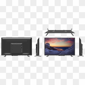 32k600 椭圆底座 - Led-backlit Lcd Display, HD Png Download - tv static png