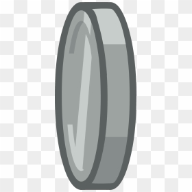 New Nickel Side - Bfdi Body, HD Png Download - nickel png
