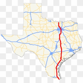 La Salle Route Through Texas, HD Png Download - texas map png