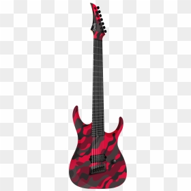 Baritone 7 Multiscale Blood Camo - Dino Cazares Ormsby Guitar, HD Png Download - camo png