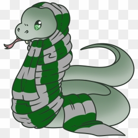 Bundled Up House Mascots Art By Tinymochadeer - Slytherin Drawing, HD Png Download - up house png