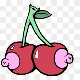 Cherry Boob Pin , Png Download - Cherry Boob, Transparent Png - boob png