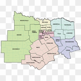 South Central Northeast Southeast - North Texas Map, HD Png Download - texas map png