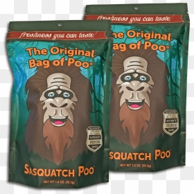 Sasquatch Poo 2 Pack - The Original Bag Of Poo Sasquatch, HD Png Download - sasquatch png