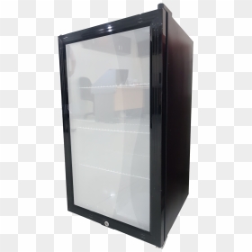 Glass Door Refrigerator - Display Case, HD Png Download - glass door png
