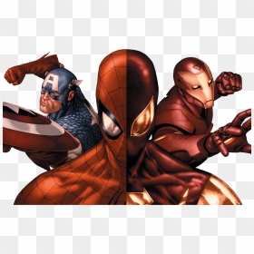 Spider Man, Iron Man - Comic Civil War Captain America, HD Png Download - civil war png