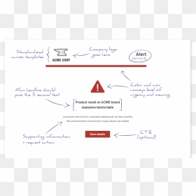 Diagram, HD Png Download - alert png