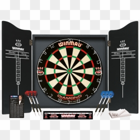 Transparent Dart Board Png - Winmau Professional Darts Set, Png Download - dart png