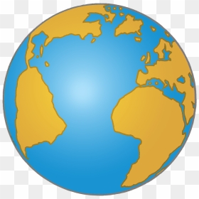 Illustration Of Earth - Circle, HD Png Download - continents png