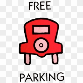 Monopoly Free Parking - Free Parking Symbol Monopoly, HD Png Download - monopoly png