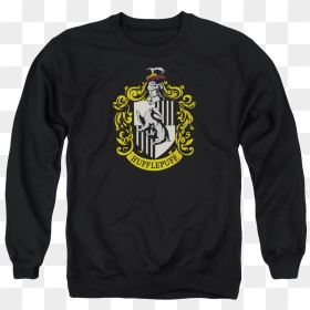 Harry Potter Hoodie Hufflepuff, HD Png Download - hufflepuff crest png
