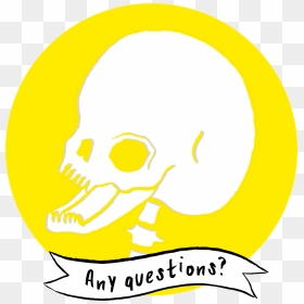 Skull, HD Png Download - any questions png