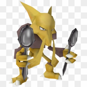 Download Zip Archive - Pokemon Stadium Alakazam, HD Png Download - alakazam png