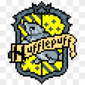 Pixel Art Harry Potter Poufsouffle, HD Png Download - slytherin png