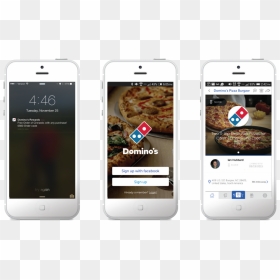 Domino Case Study - Iphone, HD Png Download - dominos png