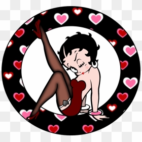 Betty Boop, Toppers Or Free Printable Candy Bar Labels - Sexy Betty Boop Toon, HD Png Download - betty boop png