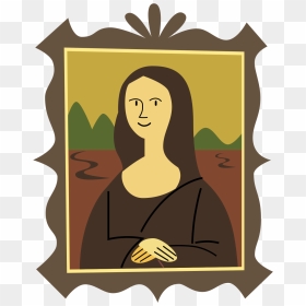 Draw Mona Lisa Easy, HD Png Download - lisa png