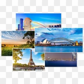 Transparent Leaning Tower Of Pisa Png - Study In Australia, Png Download - continents png