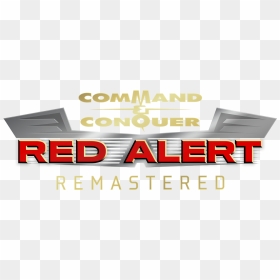 Cc Redalert Remastered Logo - Command & Conquer Remaster Red Alert, HD Png Download - alert png