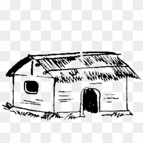 Hut Clipart Small Hut, Hut Small Hut Transparent Free - Kisan Mazdoor Praja Party Symbol, HD Png Download - shack png