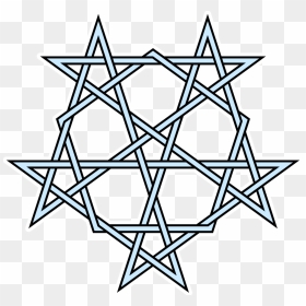 Pentagram In A Pentagon, HD Png Download - pentagon png