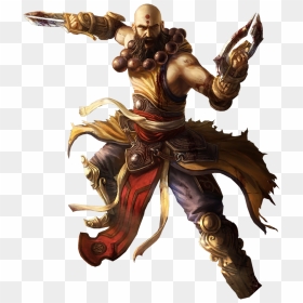 Monk Diablo Iii, HD Png Download - barbarian png