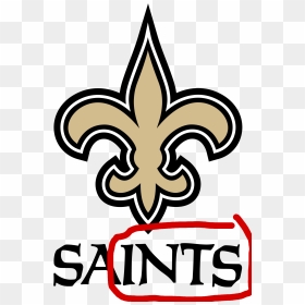 New Orleans Saints Clipart, HD Png Download - buccaneers logo png