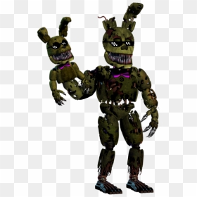Nightmare Springtrap Plays , Png Download - Nightmare Toy Bonnie, Transparent Png - springtrap png