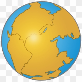 Illustration Of Pangaea, The Earth When Continents - Earth Pangaea, HD Png Download - continents png