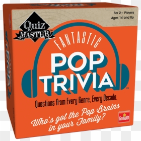 Quiz Master™ Pop Trivia Goliath Games - Carton, HD Png Download - trivia png