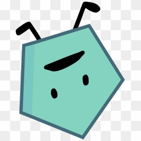 Bfb Crushed Wiki - Illustration, HD Png Download - pentagon png