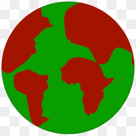 Earth With Continents Separated, HD Png Download - continents png