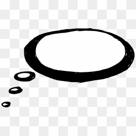 Transparent Thought Bubble Sketch Png - Bubble Circle Vector, Png Download - speech bubble vector png