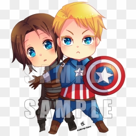 Captain America Civil War - Captain America And Bucky Cute, HD Png Download - civil war png